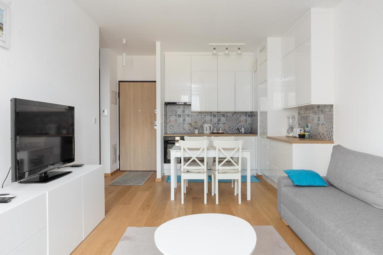 Budki Szczesliwickie Business Apartment وارسو المظهر الخارجي الصورة