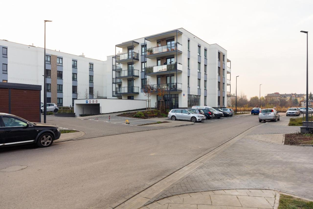 Budki Szczesliwickie Business Apartment وارسو المظهر الخارجي الصورة
