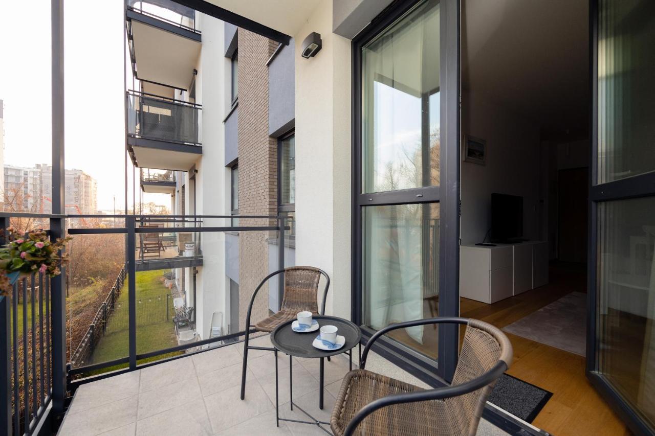 Budki Szczesliwickie Business Apartment وارسو المظهر الخارجي الصورة