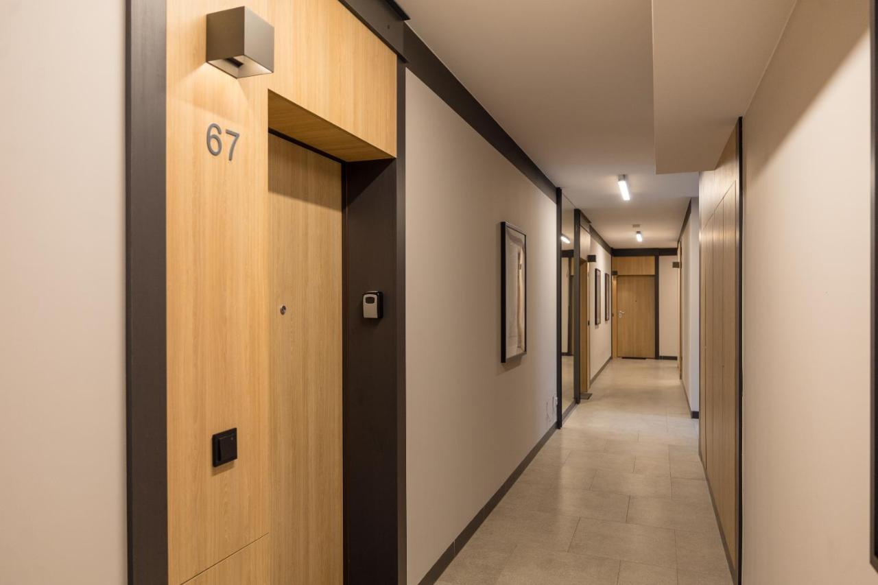 Budki Szczesliwickie Business Apartment وارسو المظهر الخارجي الصورة